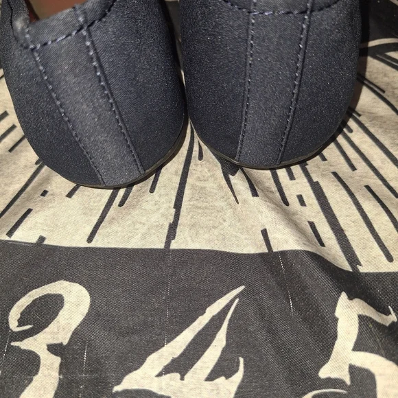 NWOB ANNE KLEIN I FLEX DARK NAVY BLUE SZ  81/2 OLEESA FLATS - Picture 5 of 11